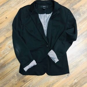Women’s Forever 21 Dress Blazer, Black, Medium